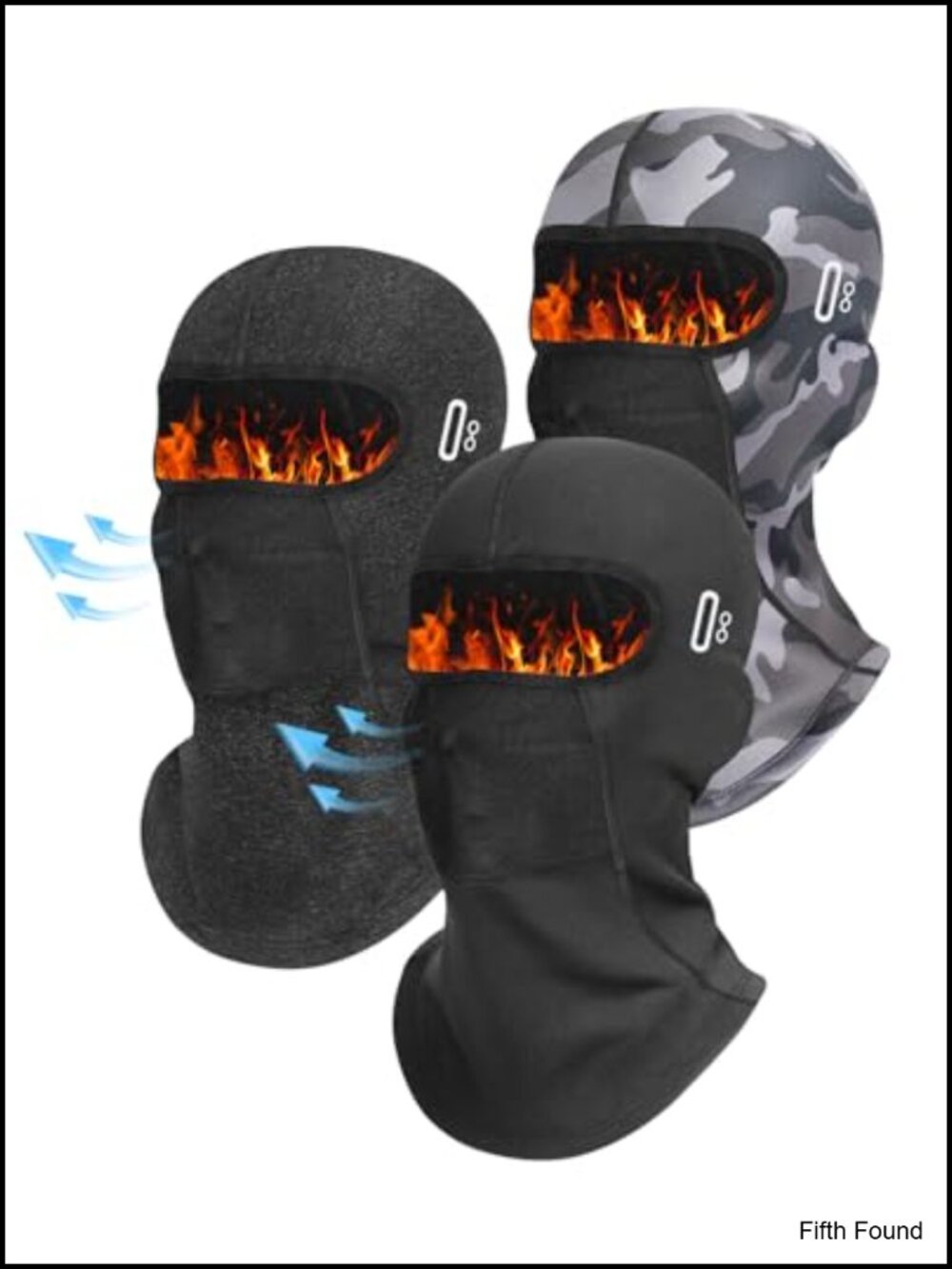 Fleece Balaclava Ski Mask for Men Women Winter Face Mask Snowboarding Motorcycle